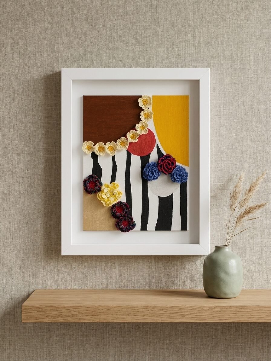 Botanical Rhythm artwork featuring plants, flowers, natural patterns, and artistic details