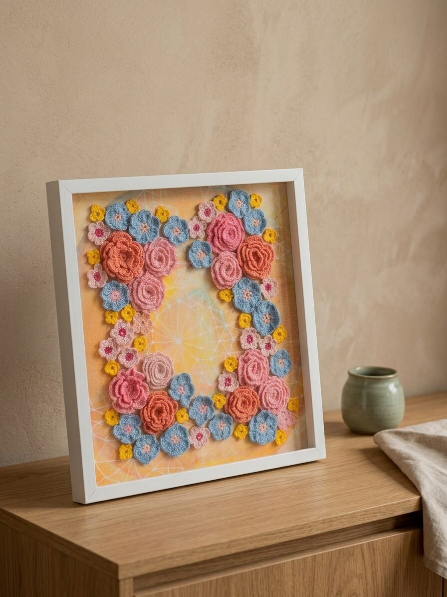 Florique artwork featuring elegant flowers, botanical patterns, and creative artistic details