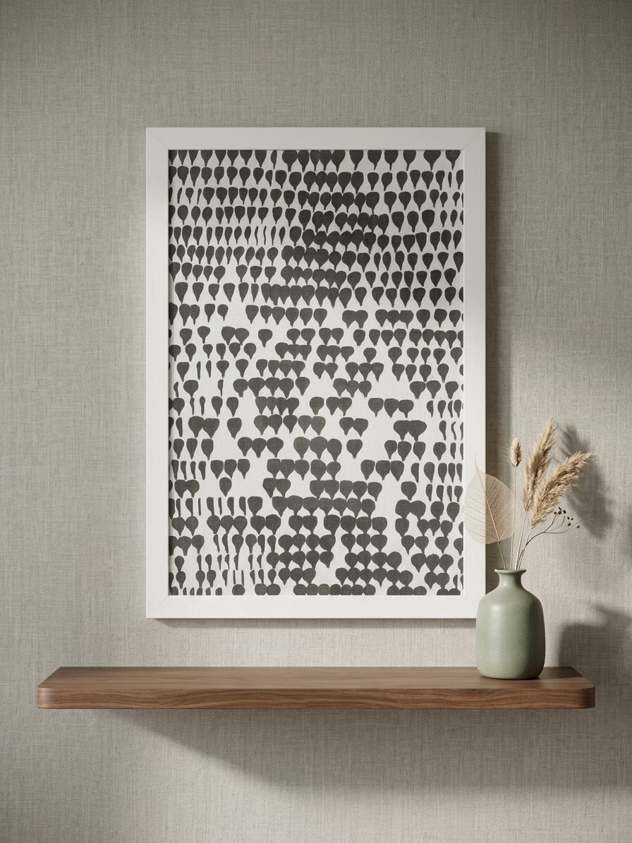 Creative illusion illustration featuring imaginative forms and modern artistic expression