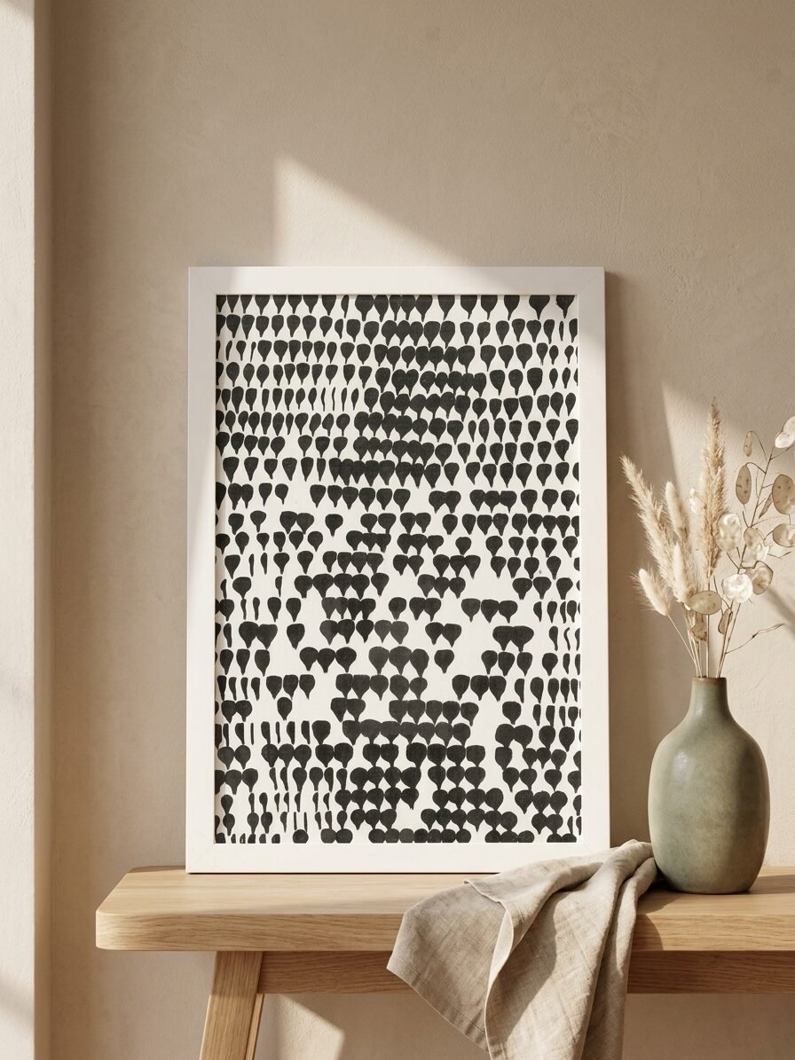 Hidden Illusion artwork featuring abstract patterns, creative shapes, and artistic details
