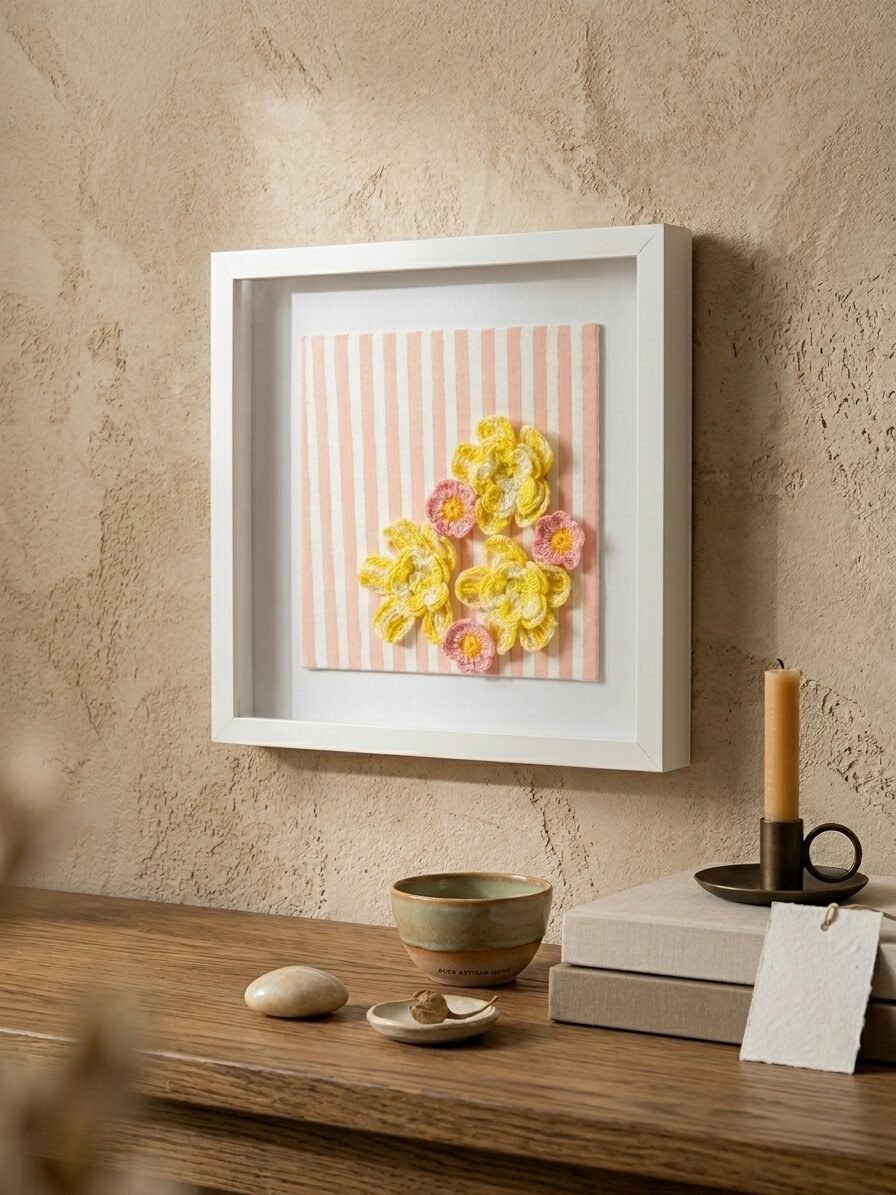 Botanical artwork inspired by citrus flowers, freshness, and natural elegance