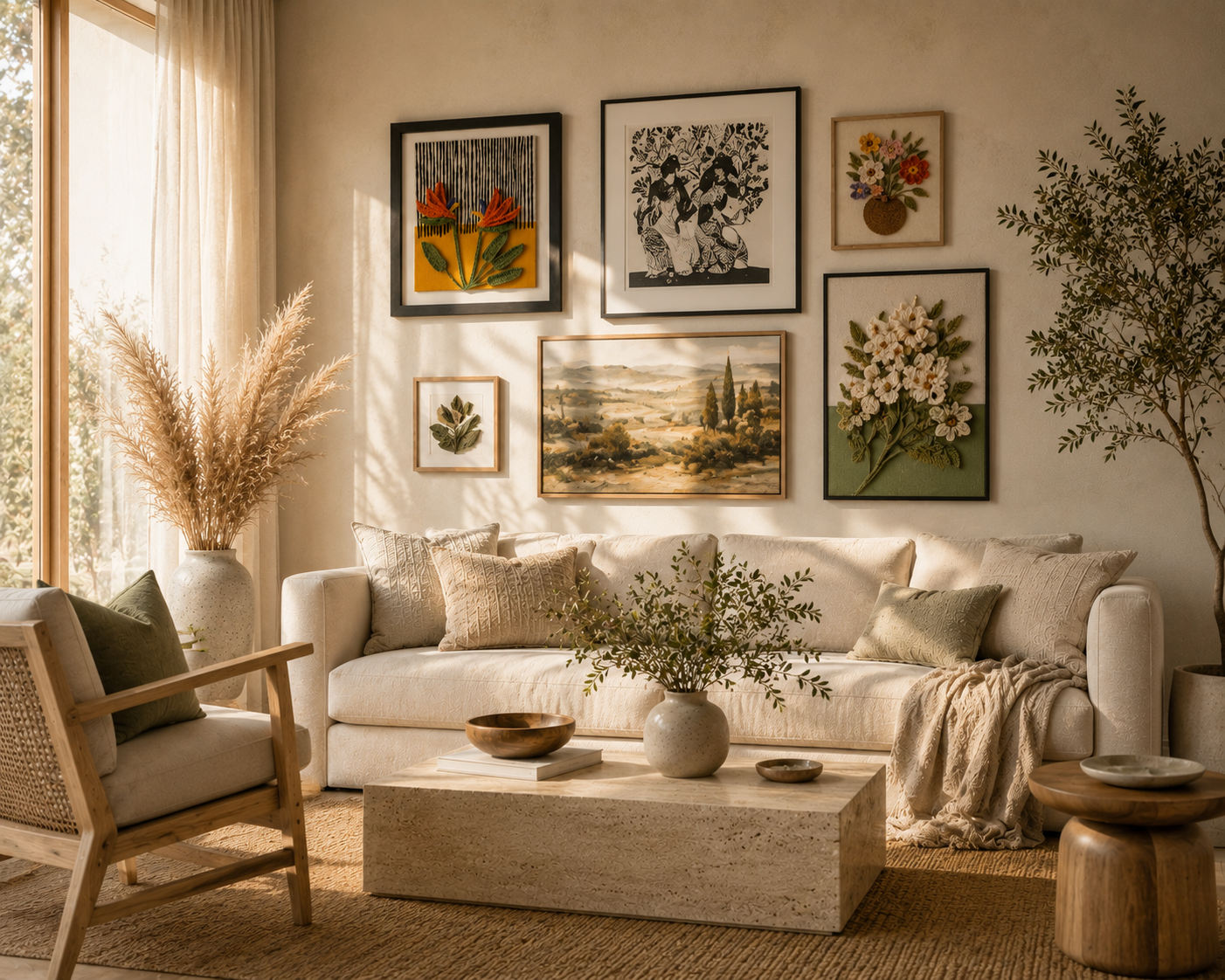 Our Story image representing handcrafted home décor and artisan craftsmanship.