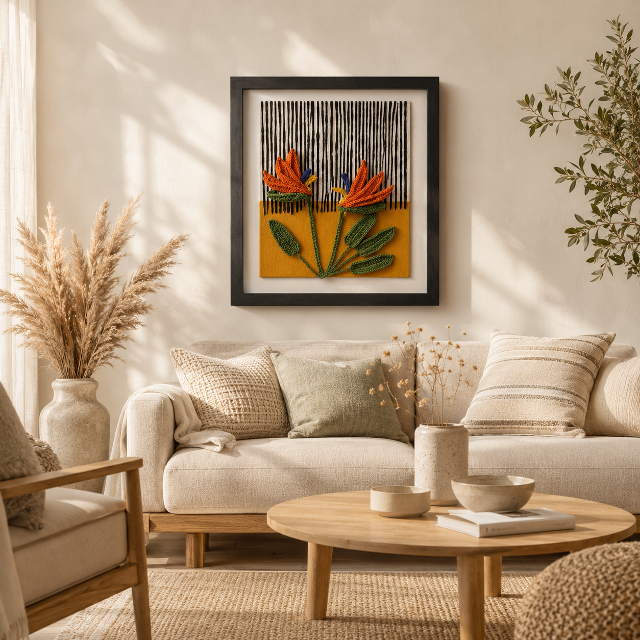 Beautiful handcrafted home décor created by skilled artisans using traditional techniques.