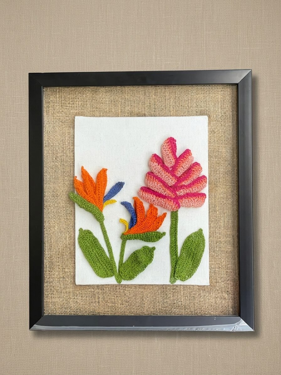 Creative artwork inspired by paradise landscapes and artistic expression