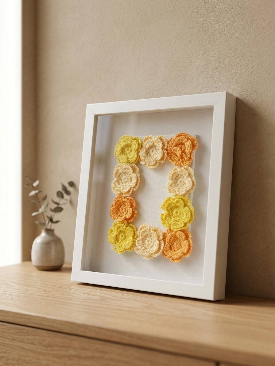 Photo Frame Flowers artwork featuring floral borders, blooming flowers, and elegant artistic details