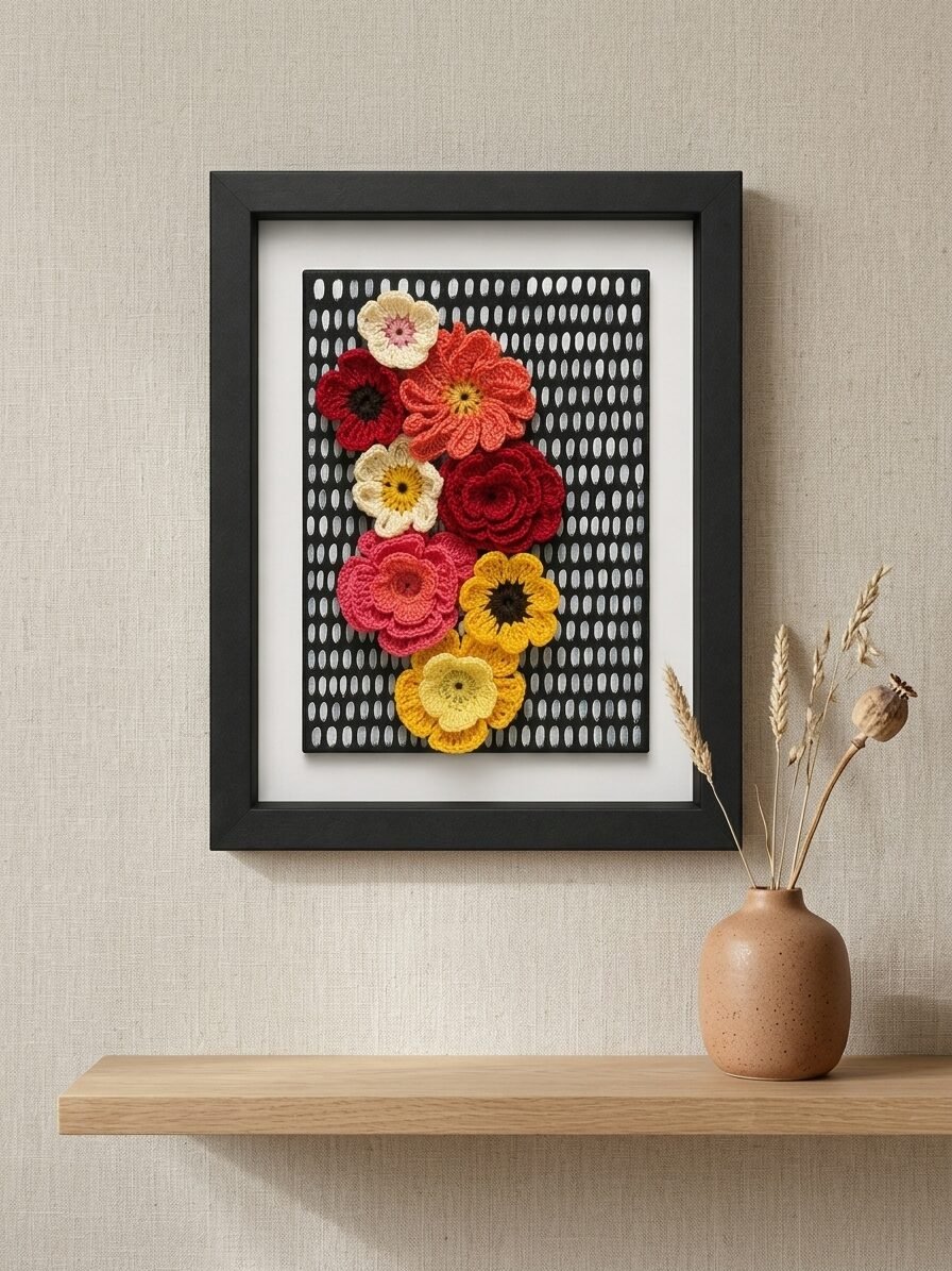 Petal Symphony artwork featuring delicate flowers, floral patterns, and elegant artistic details