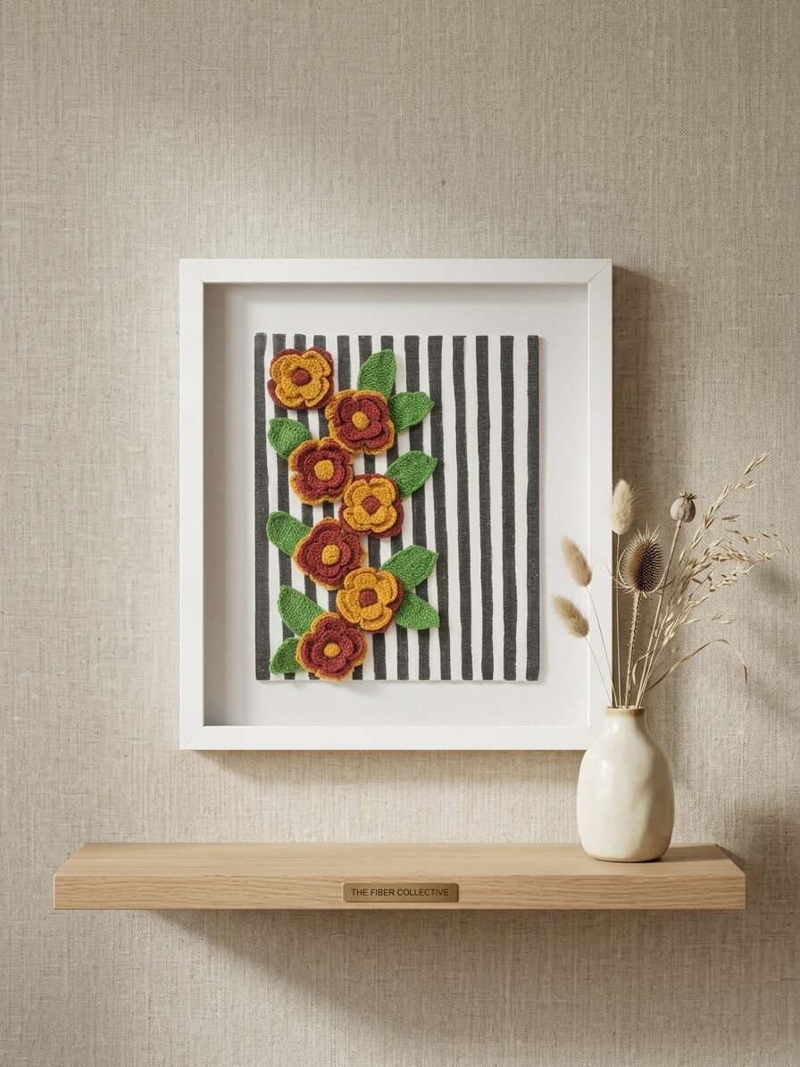 Creative illustration inspired by rustic beauty, nature, and traditional aesthetics