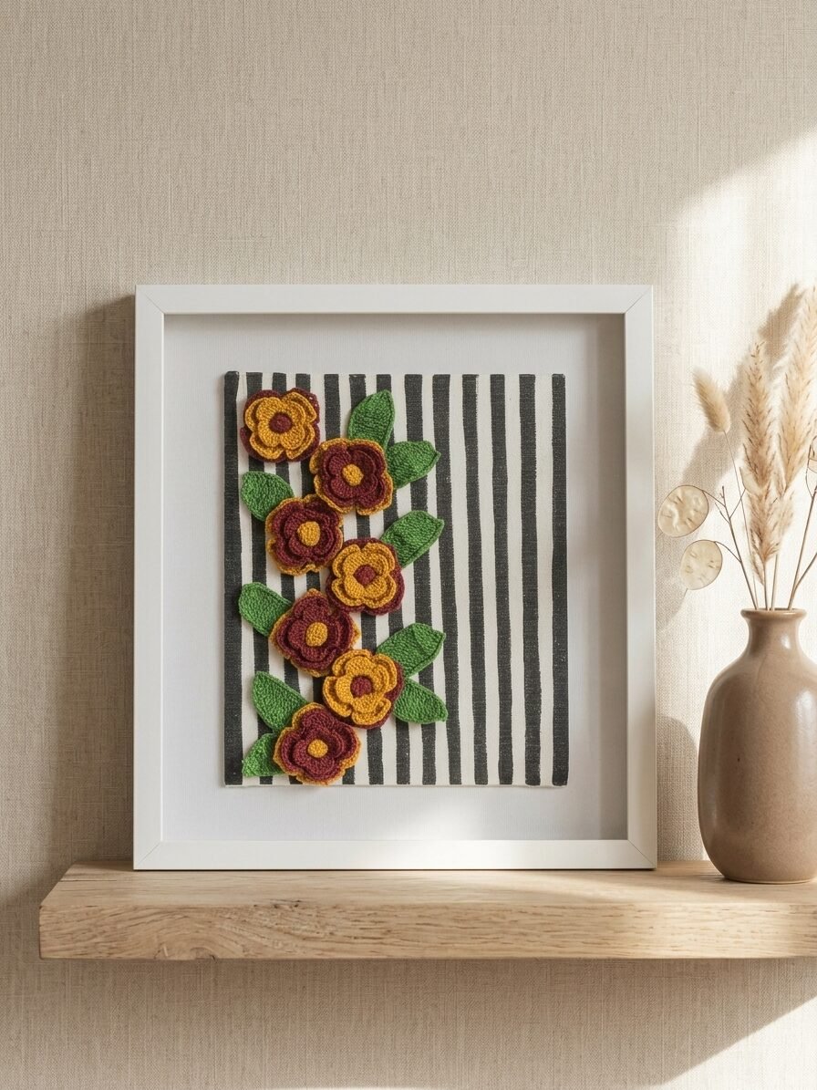 Rustica artwork featuring rustic textures, natural elements, and handmade artistic details