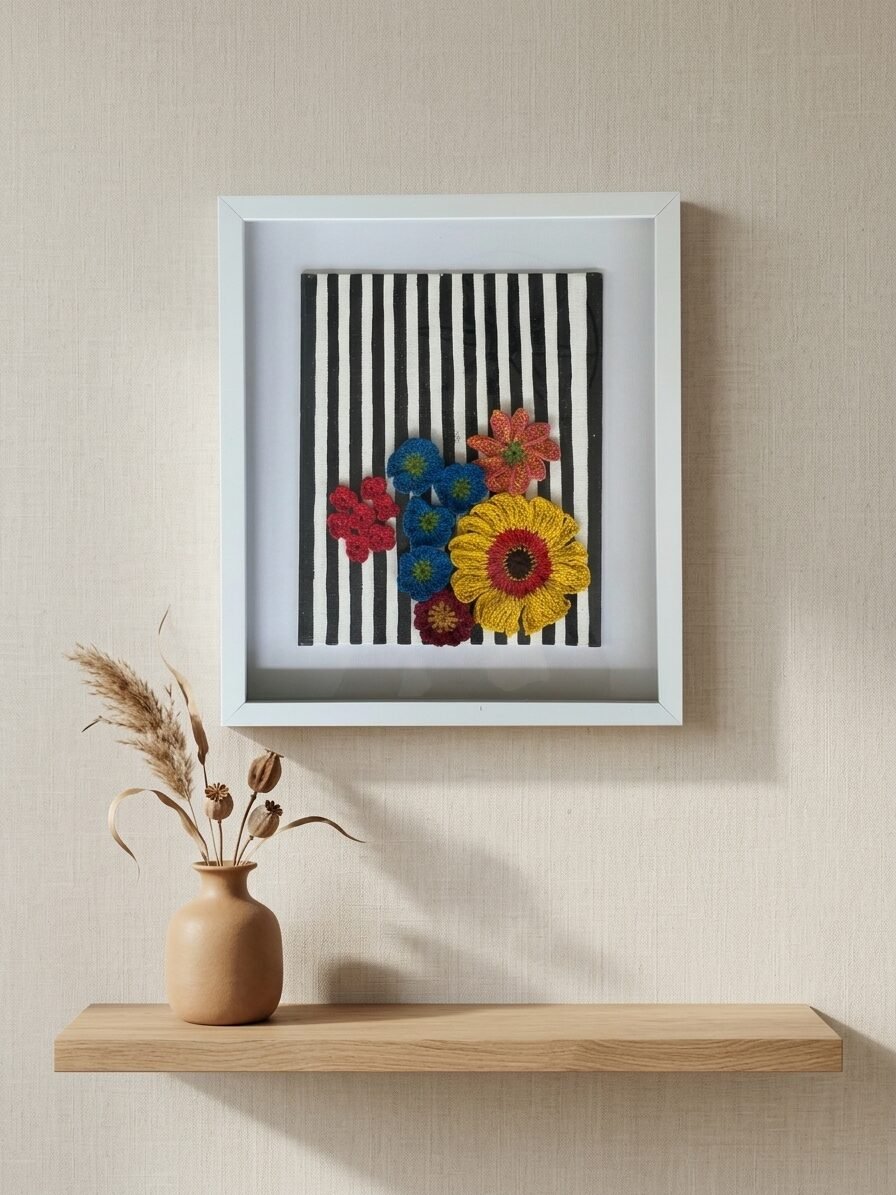 Sunburst Symphony artwork featuring radiant sun patterns, warm tones, and creative artistic details