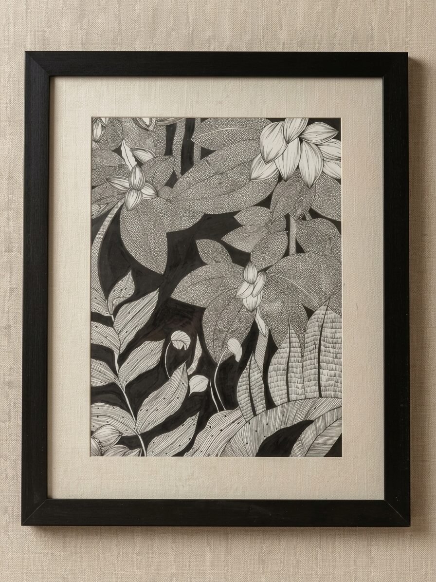 Silent Canopy Botanical Wall Art by Lilium and Loft