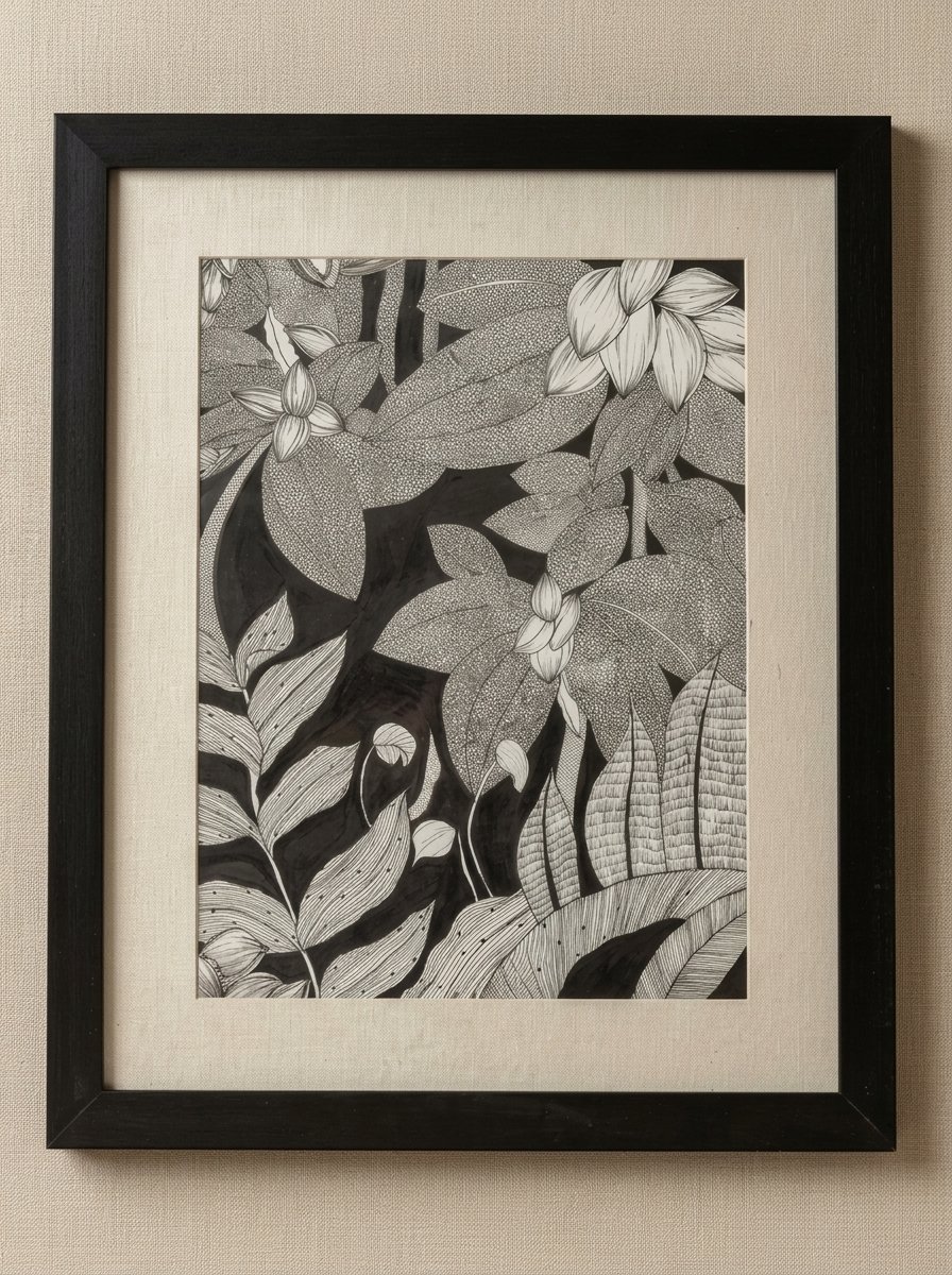 Silent Canopy Botanical Wall Art by Lilium and Loft