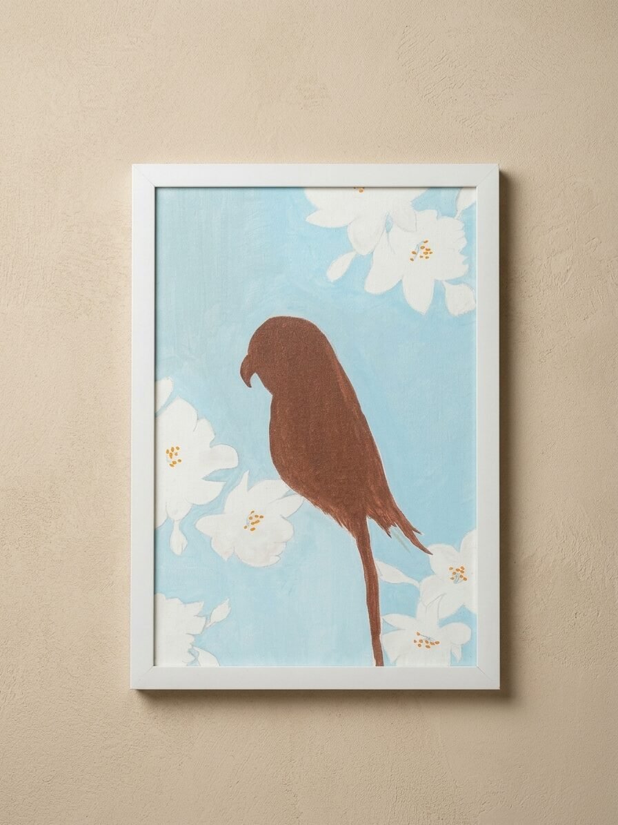Spring Serenade Bird Wall Art by Lilium and Loft