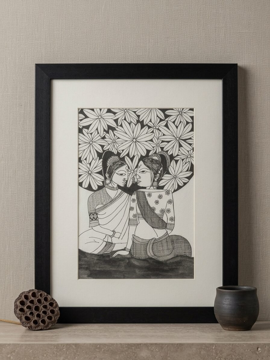 Tribes artwork featuring traditional patterns, cultural elements, and artistic details