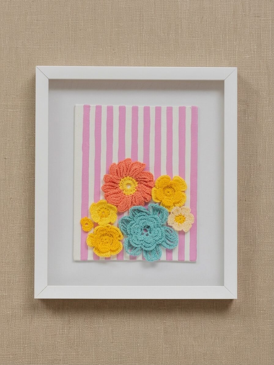 Threadbloom Crochet Wall Art