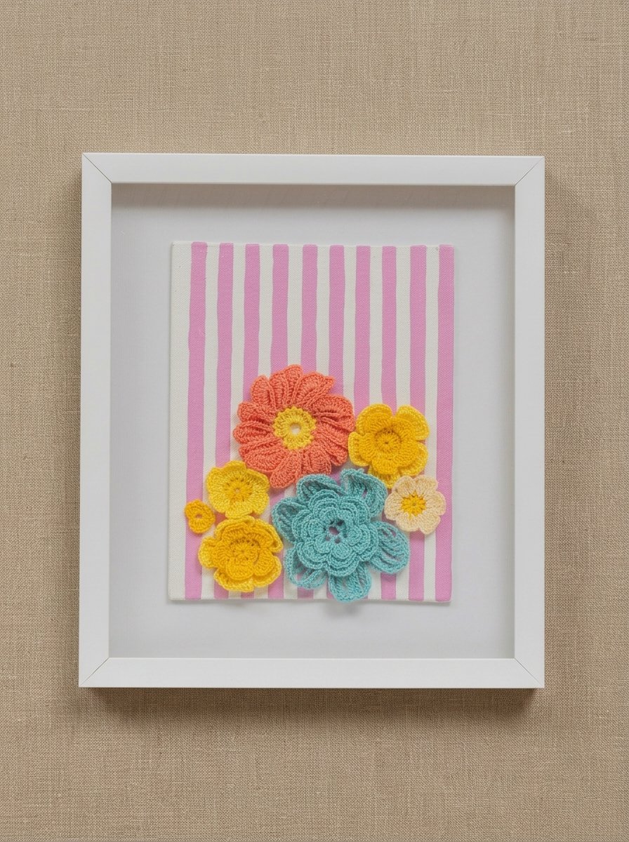 Threadbloom Crochet Wall Art