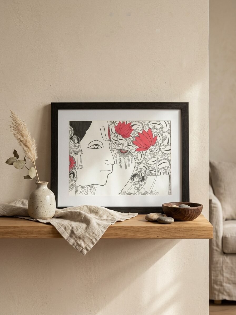 The Preserver artwork featuring wildlife, nature elements, and symbolic artistic details