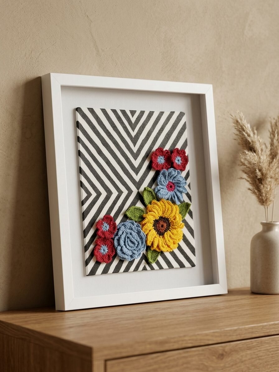Abstract illustration featuring dynamic colors, textures, and artistic expression