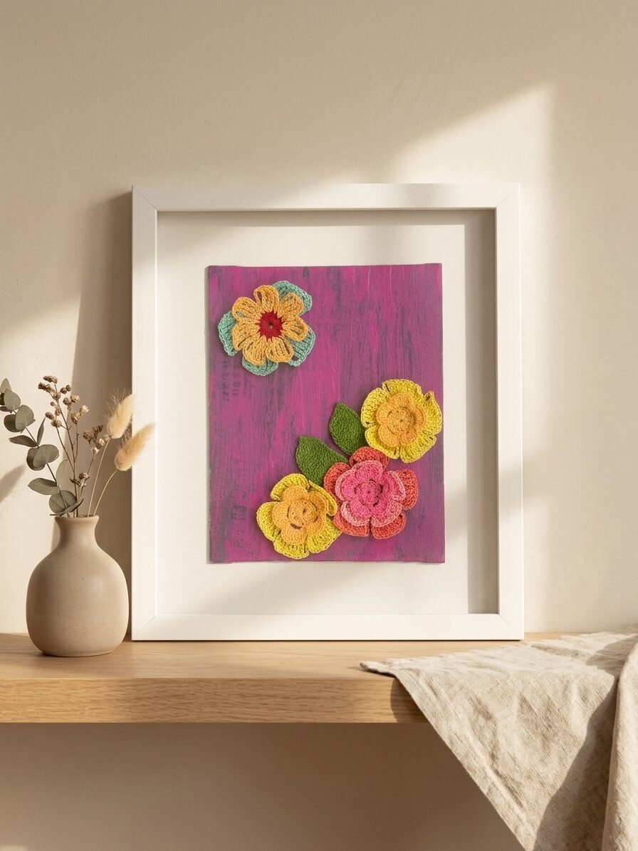 Velvet Garden artwork featuring floral elements, botanical patterns, and elegant artistic details
