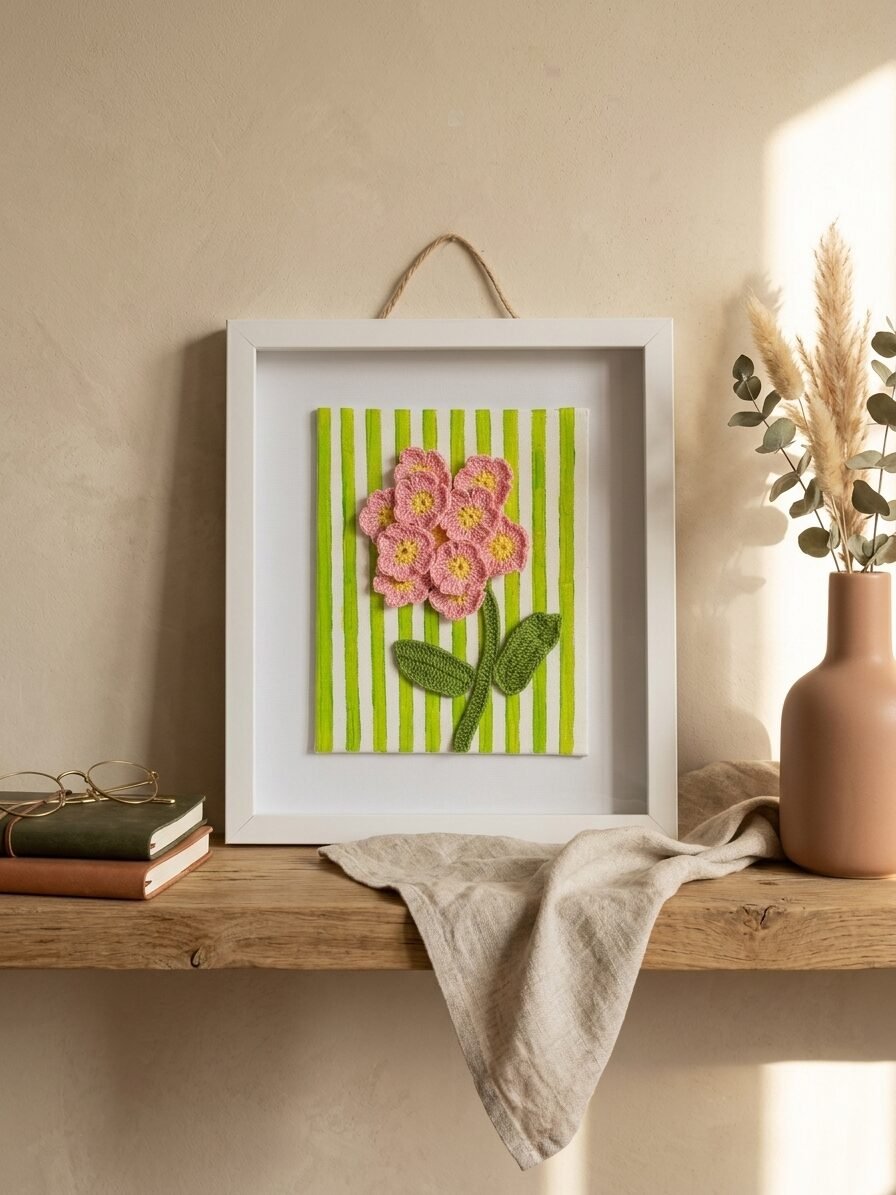 Whispering Petals artwork featuring delicate flowers, floral patterns, and elegant artistic details
